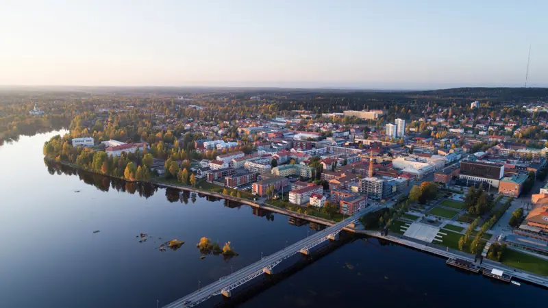 Vy Over Skelleftea Centrum